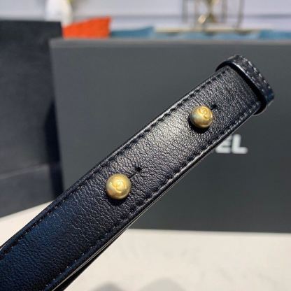 CHL Boy Handbag Gold Toned Hardware Black For Women, Women&#8217;s Bags, Shoulder And Crossbody Bags 9.8in/25cm A67086