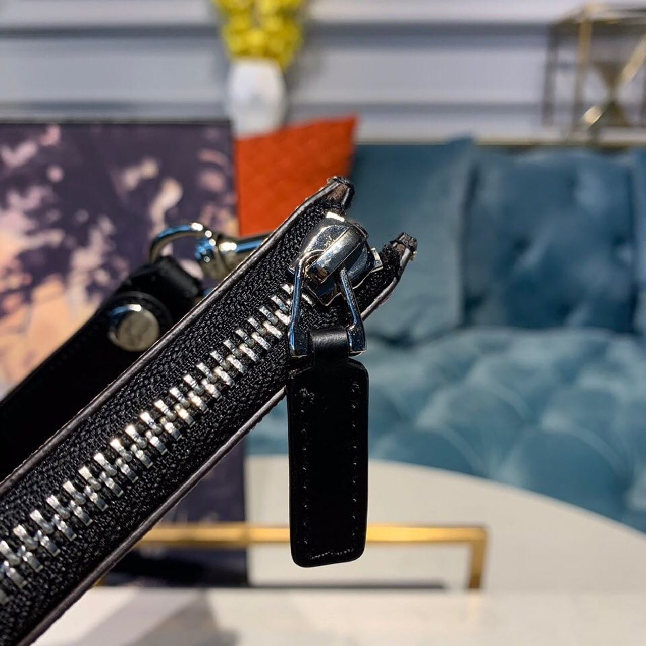 gg Supreme Pouch Beige/Ebony gg Supreme Canvas For Men 12in/30cm gg ‎495017 KGDHN 9769