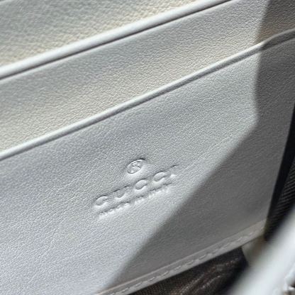 gg Marmont Matelassé Mini Bag White Matelassé For Women 8in/20cm gg 474575 DTD5N 9022