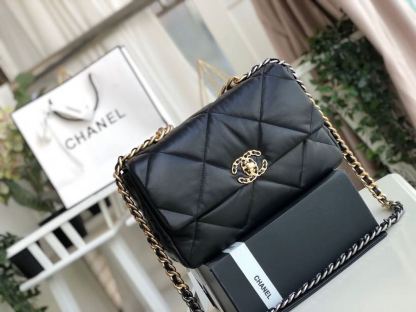 CHL 19 HandBag Black For Women 11.8in/30cm