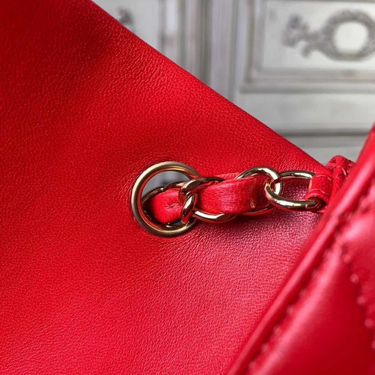ChanelMini Flap Bag Red For Women, Women&#8217;s Bags, Women&#8217;s Bag, Shoulder And Crossbody 7.8in/20cm A69900