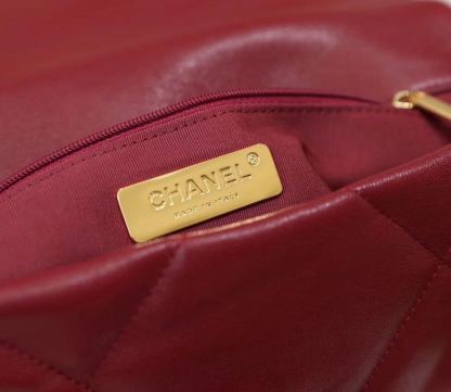 CHL 19 Handbag 26cm Bordeaux For Women AS1160