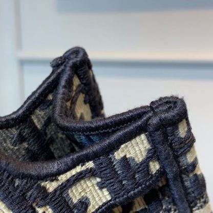 DI Mini Book Tote Bag Blue By Maria Grazia Chiuri For Women 9in/22cm CD S5475ZRIW_M928