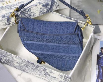 DI Saddle Bag Light Blue For Women 10in/25.5cm CD