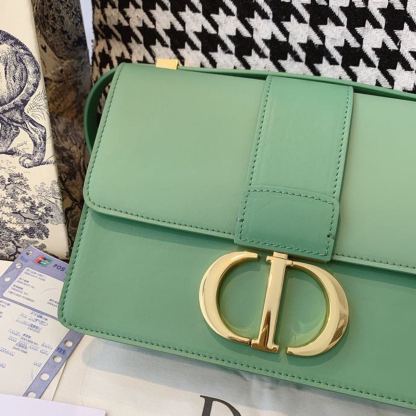 DI Medium 30 Montaigne Bag Deep Mint Green Box For Women 24cm/9in CD
