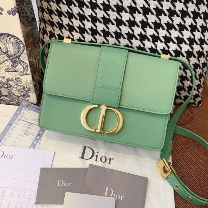 DI Medium 30 Montaigne Bag Deep Mint Green Box For Women 24cm/9in CD