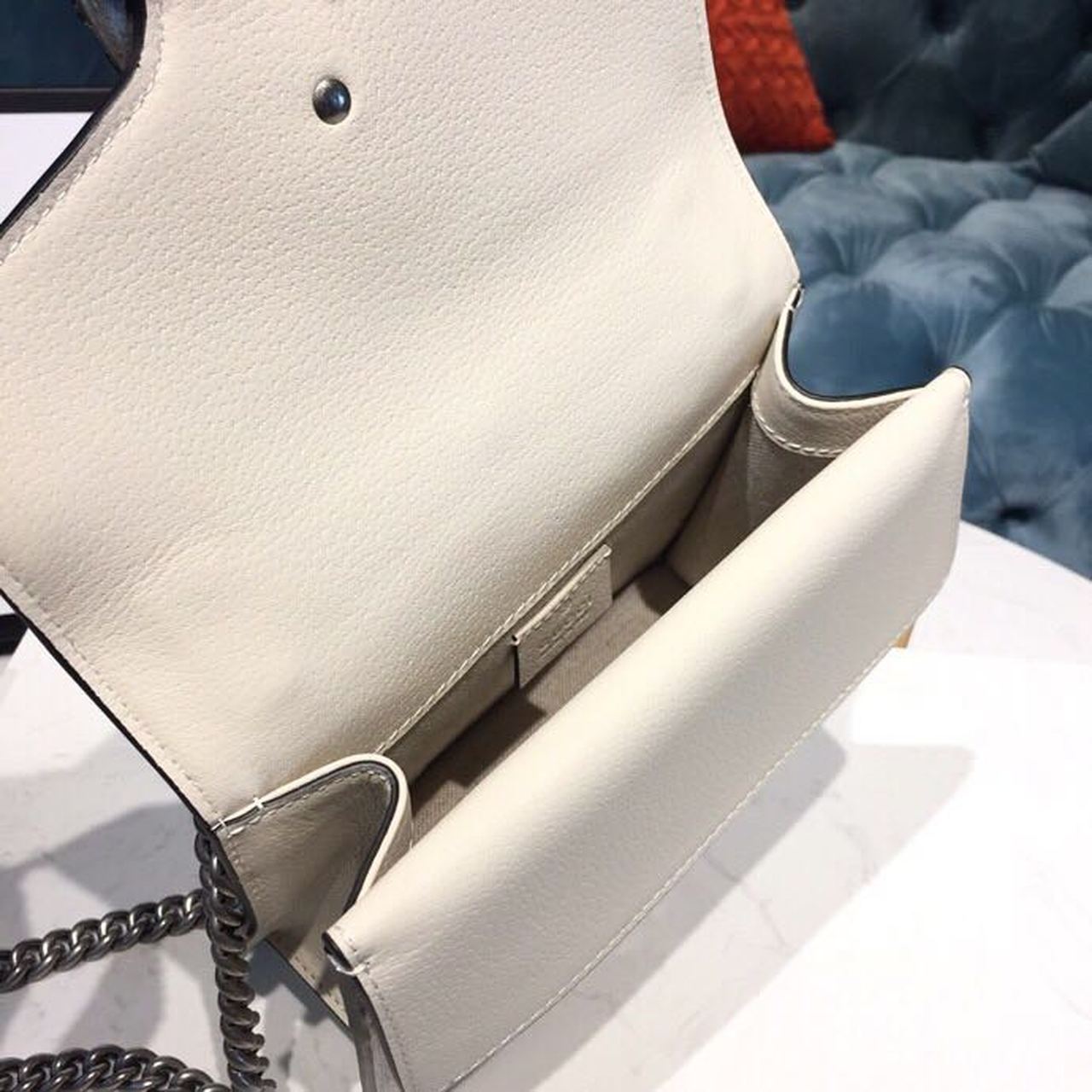 gg Dionysus Mini Bag White For Women 8in/20cm gg ‎421970 0K7JN 9680