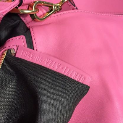 FI Baguette Nappa Pink For Women, Women&#8217;s Handbags, Shoulder And Crossbody Bags 10.6in/27cm FF 8BR600