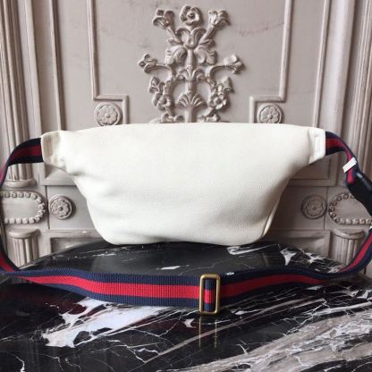gg Coco Capitán Logo Belt Bag Cotton Linen Lining White For Men 11in/28cm gg