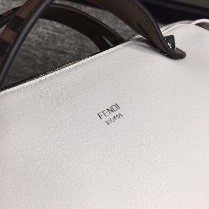 FI By The Way Medium Bag White For Women, Women&#8217;s Handbags, Shoulder And Crossbody Bags 10.6in/27cm FF 8BL1461