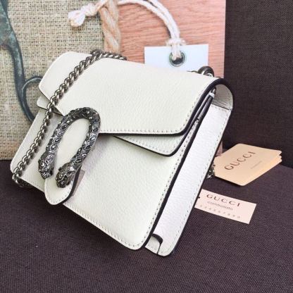 gg Dionysus Mini Bag White For Women 7.5in/19cm gg 421970 0K7JN 9680
