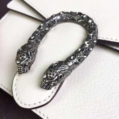 gg Dionysus Mini Bag White For Women 7.5in/19cm gg 421970 0K7JN 9680