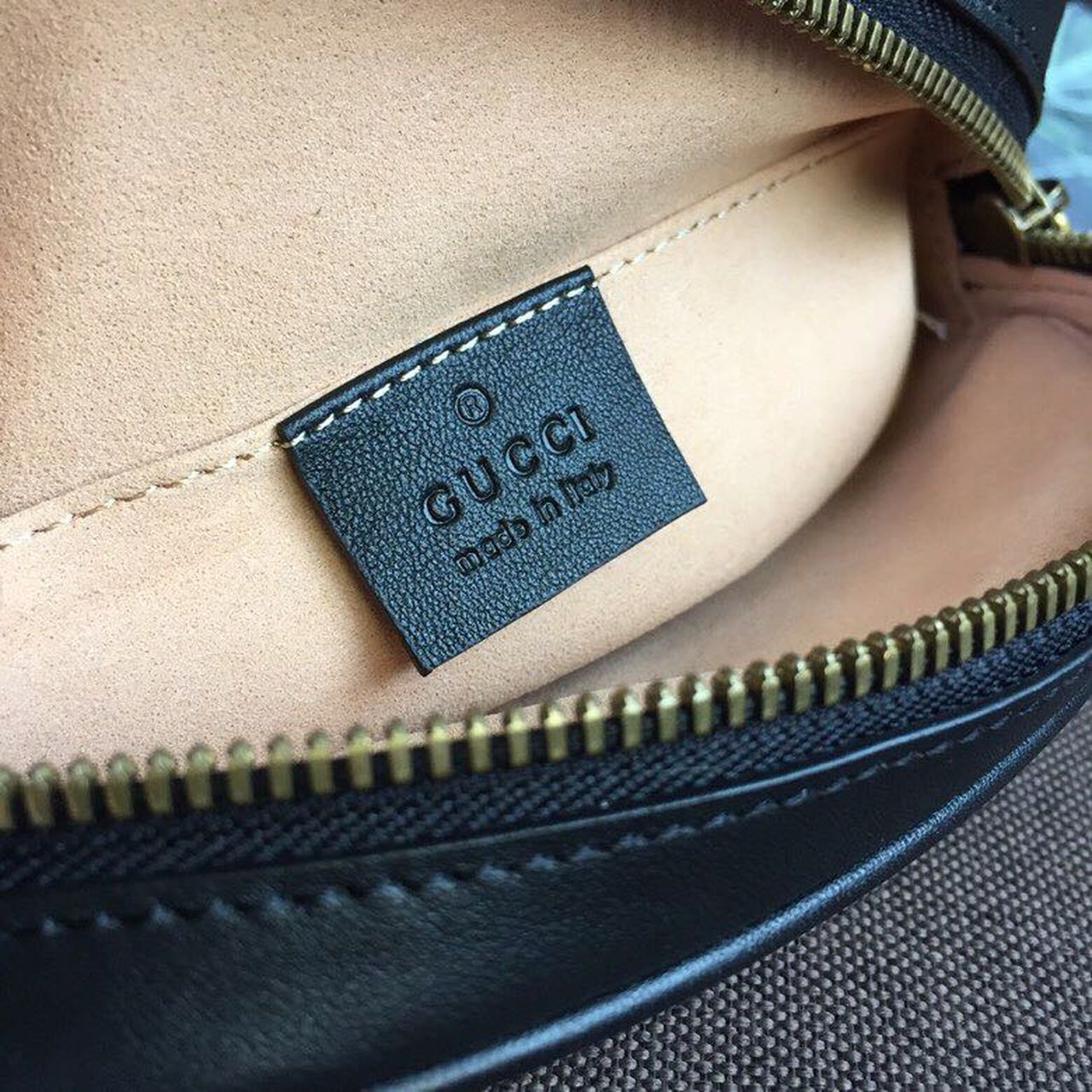 gg Marmont Belt Bag Black For Women 7in/18cm gg 476434