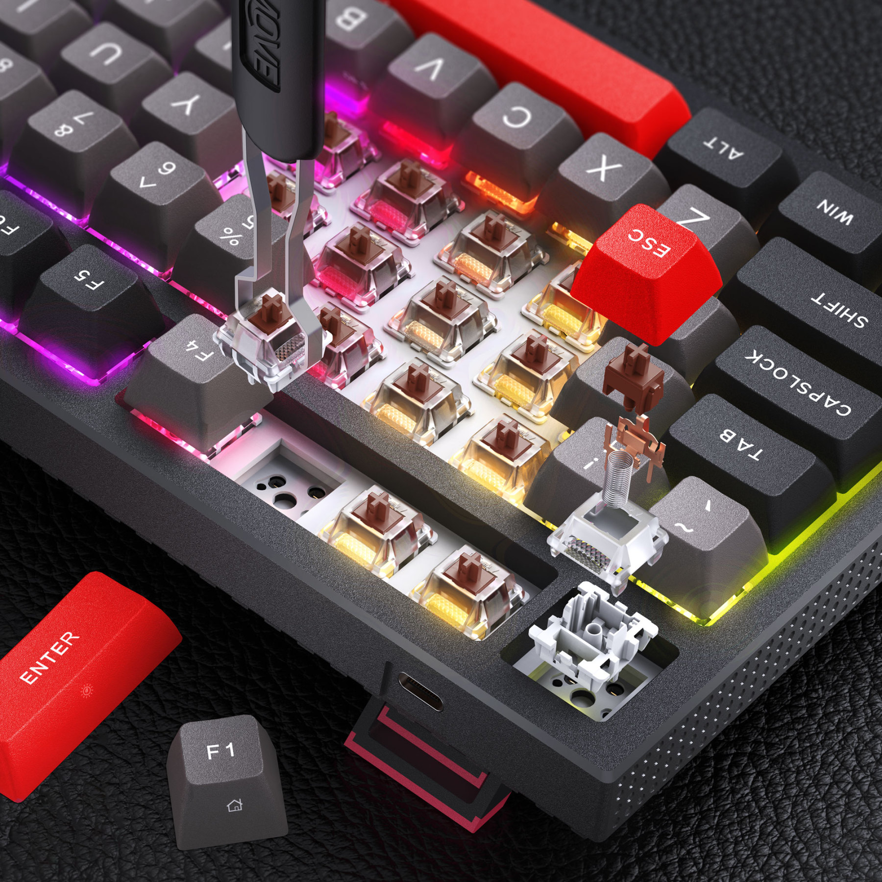 KEMOVE K98 Wireless Gaming Mechanical Keyboard