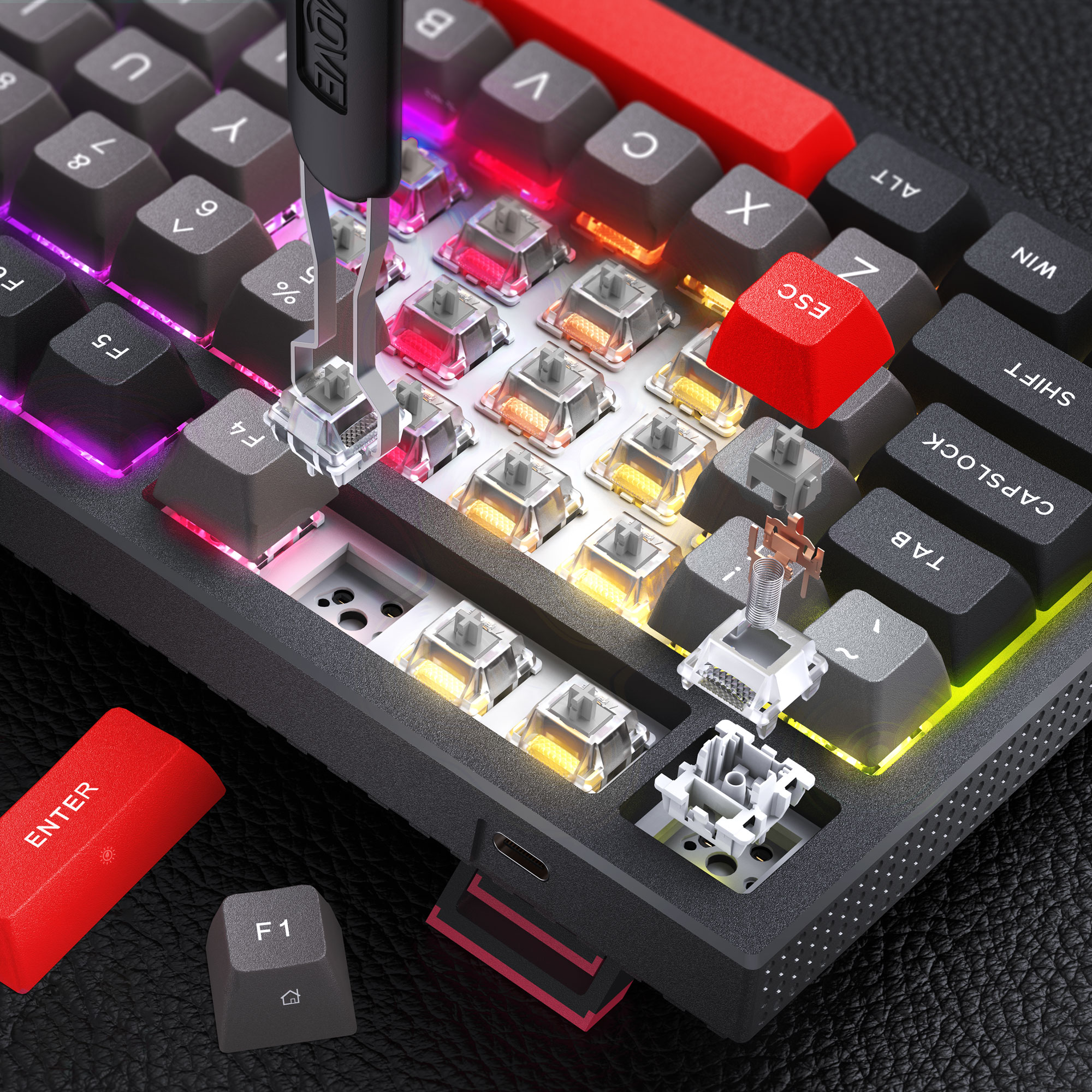 KEMOVE K98 Wireless Gaming Mechanical Keyboard