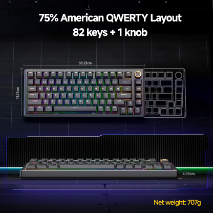 TMKB T81E Gasket Mechanical Keyboard 