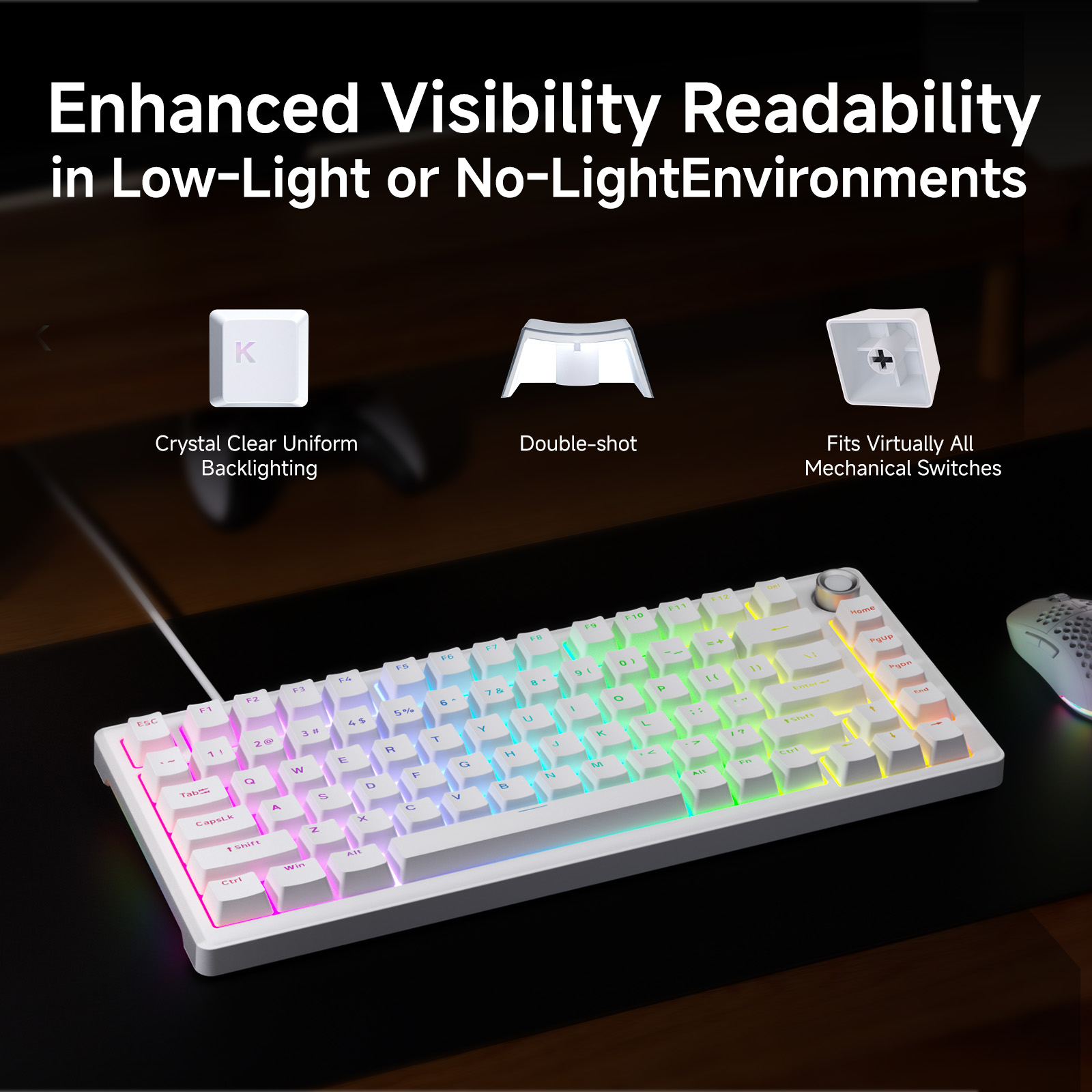 Dierya DK81E Gasket Mechanical Keyboard – KEMOVE