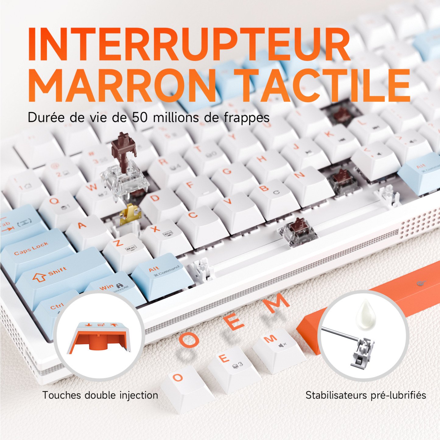 KEMOVE K87SE TKL Mechanical Gaming Keyboard