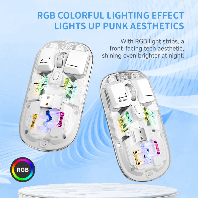 Kemove M2SE Wireless Mouse RGB Mouse