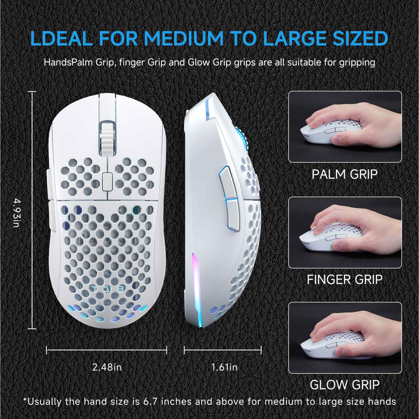TMKB Falcon M1 Wireless/Wired Gaming Mouse 