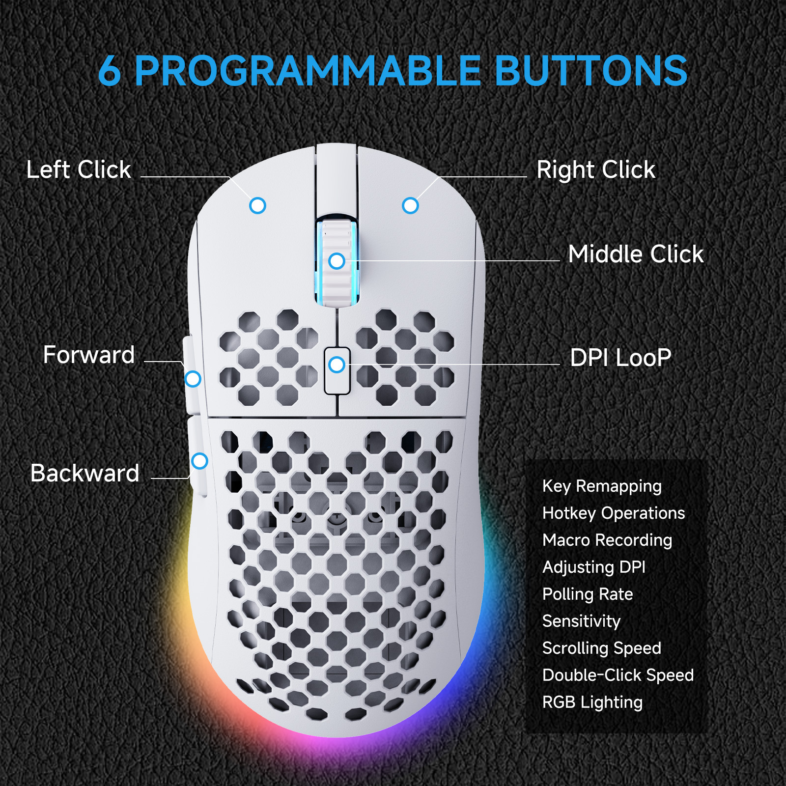 TMKB Falcon M1 Wireless/Wired Gaming Mouse 