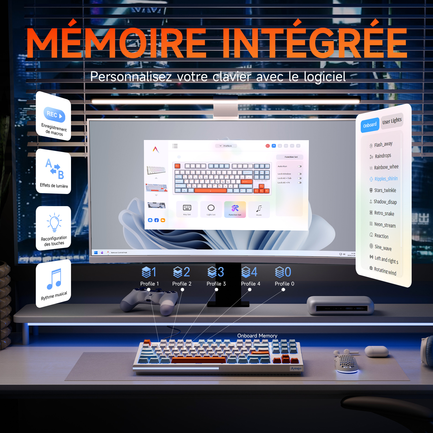 KEMOVE K87SE TKL Mechanical Gaming Keyboard