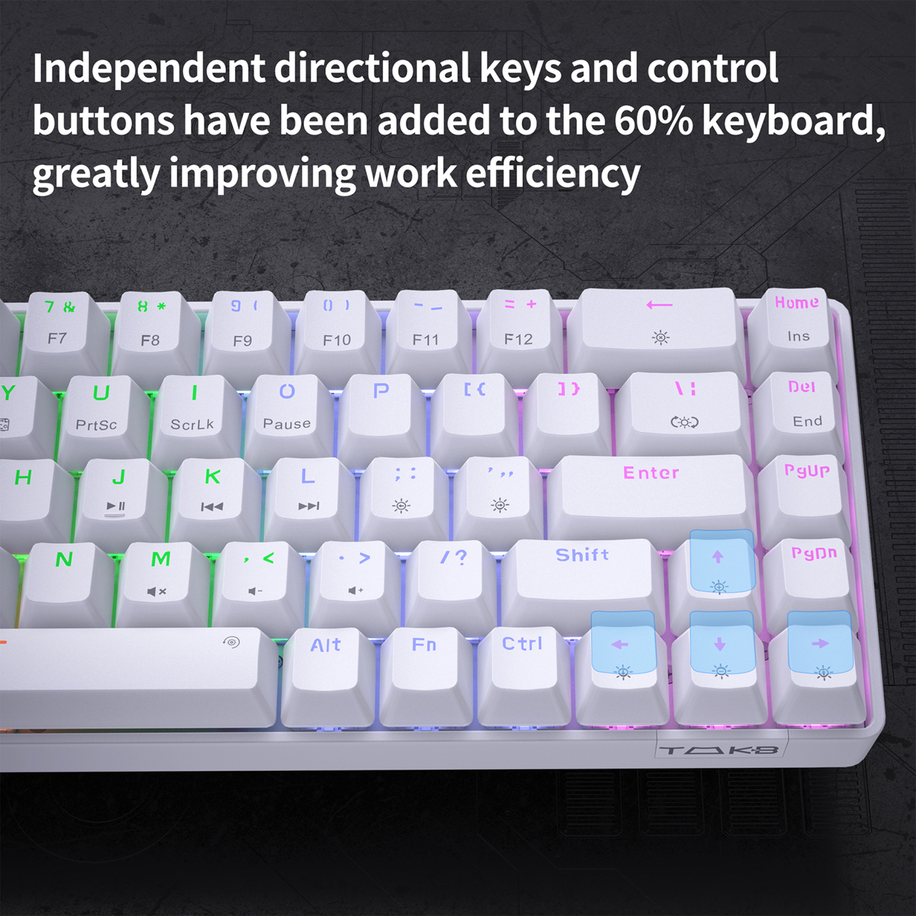 DIERYA T68SE 60% Gaming Mechanical Keyboard