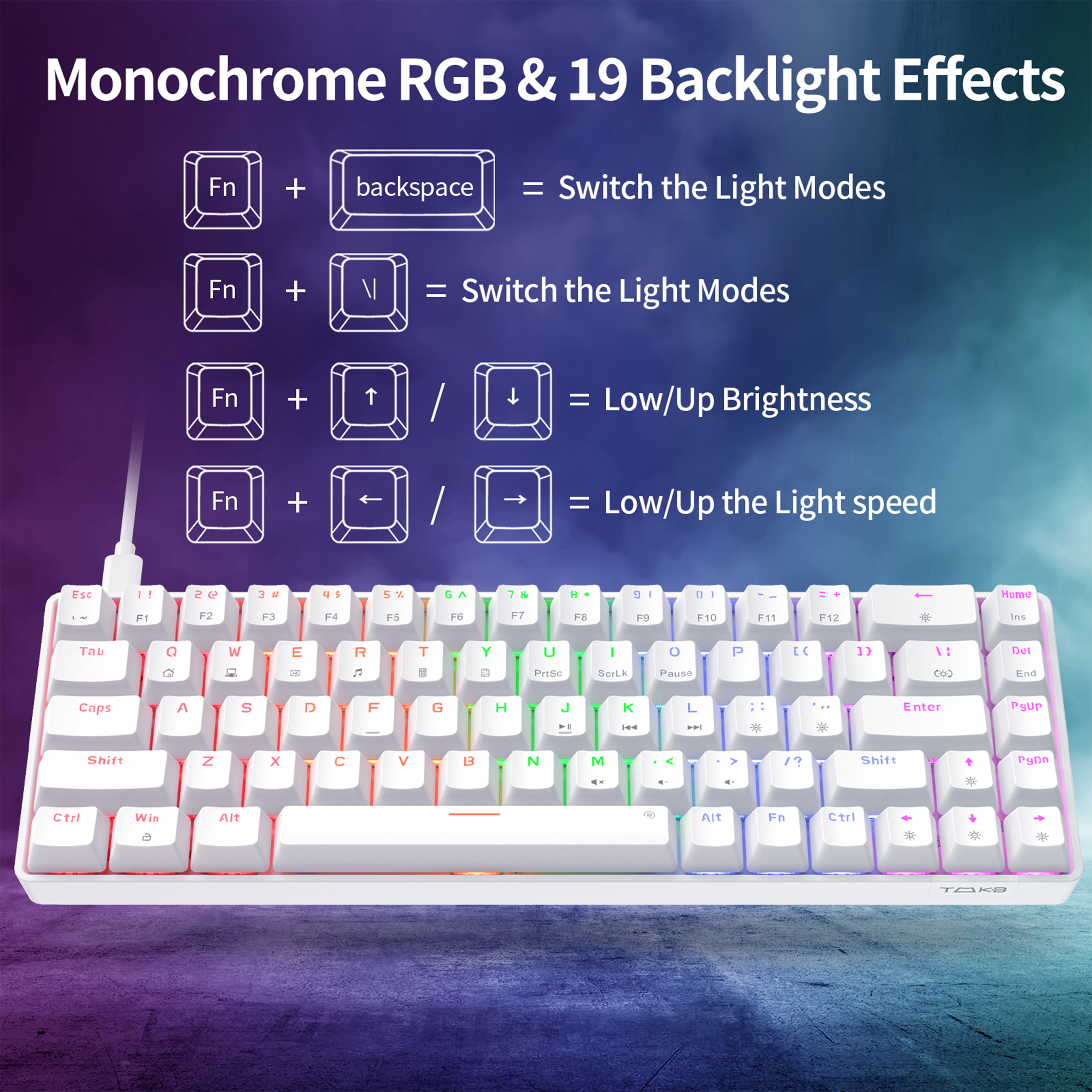 DIERYA T68SE 60% Gaming Mechanical Keyboard
