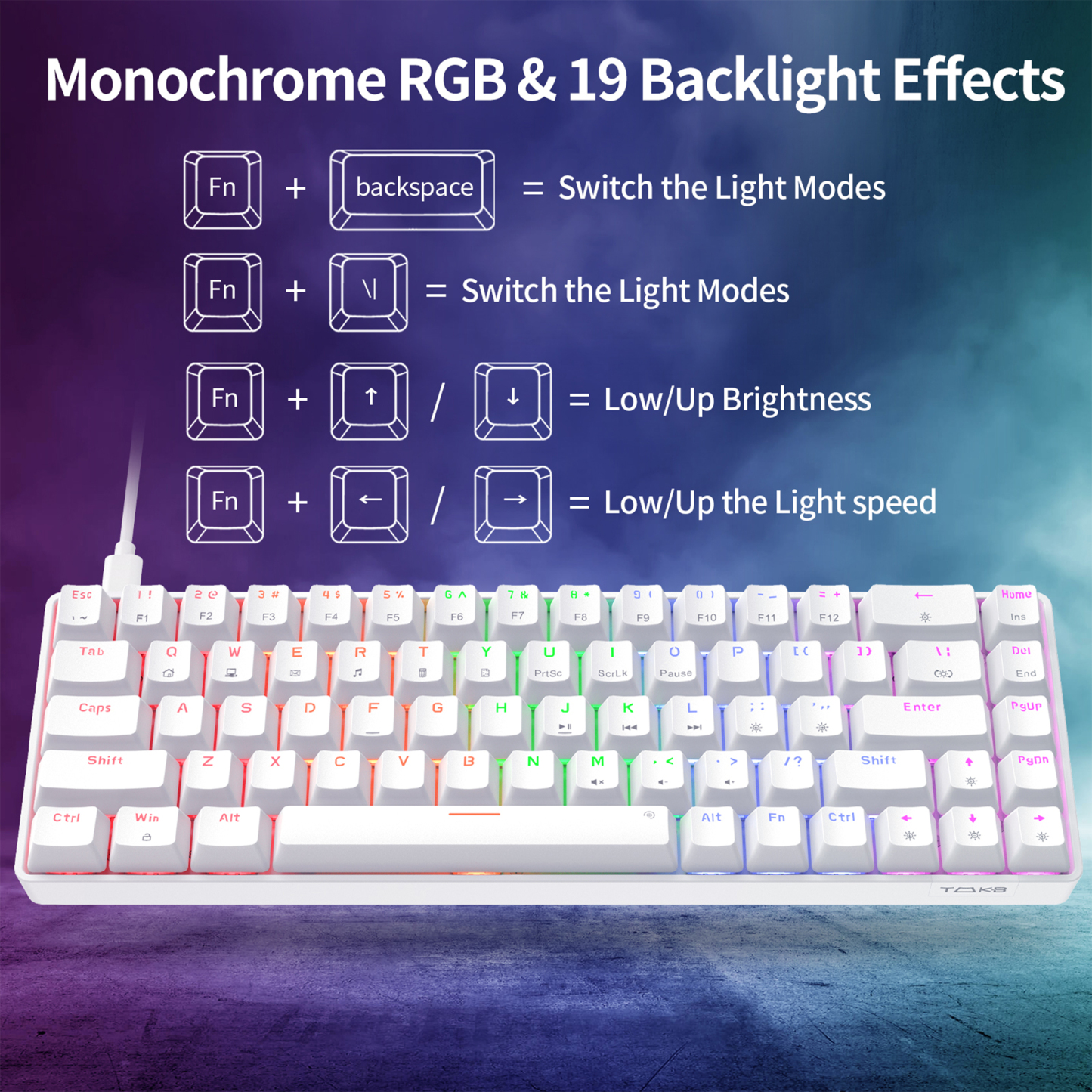 DIERYA T68SE 60% Gaming Mechanical Keyboard