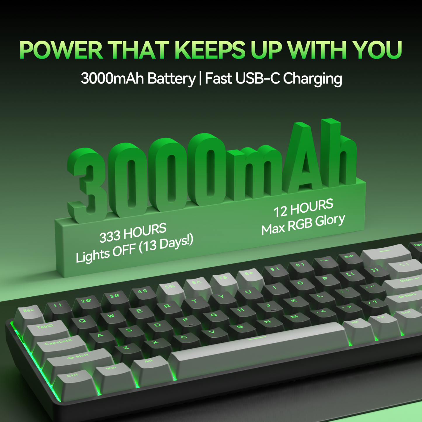 TMKB T68 Wireless/Wired Mechanical Keyboard 