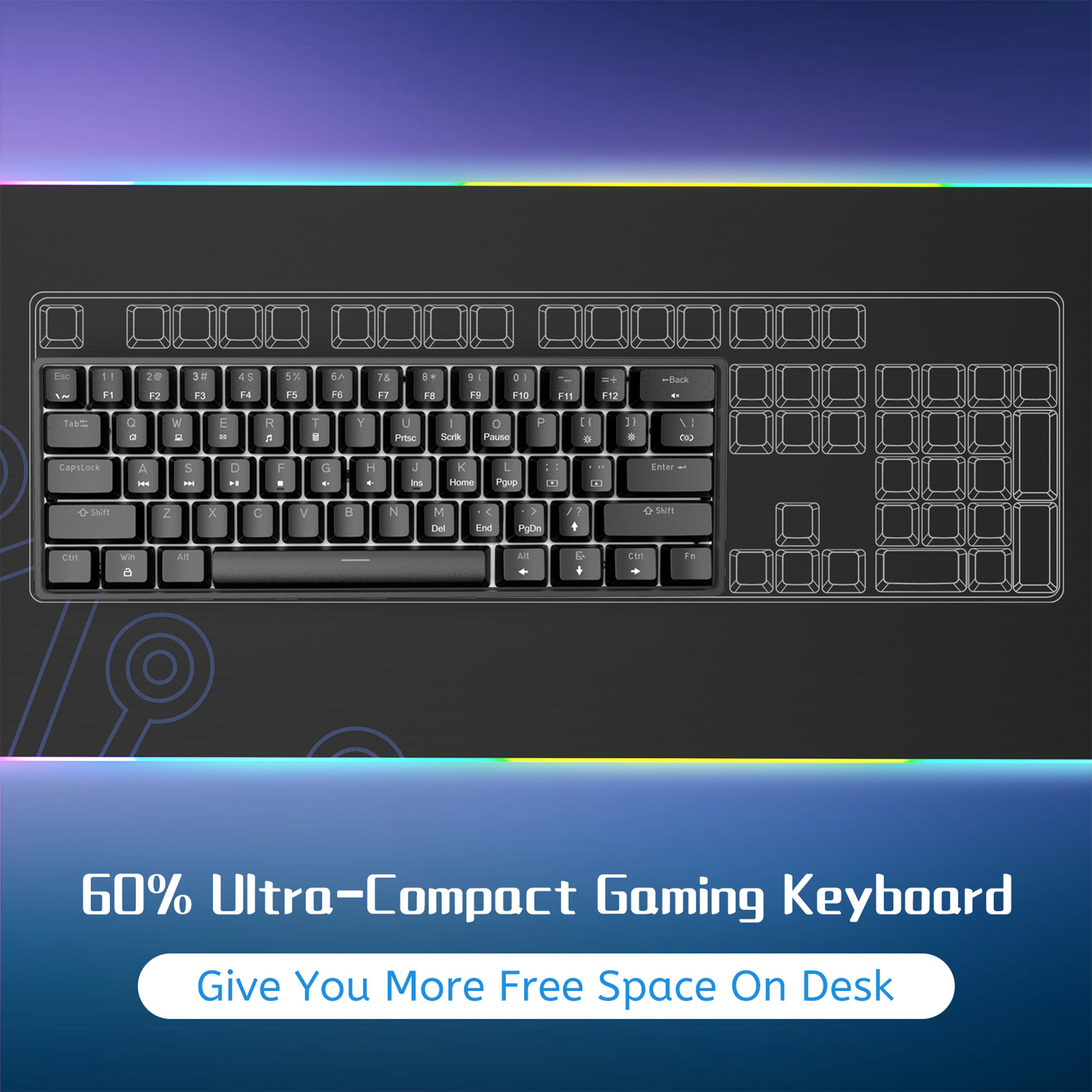DIERYA DK61SE Mechanical Gaming Keyboard
