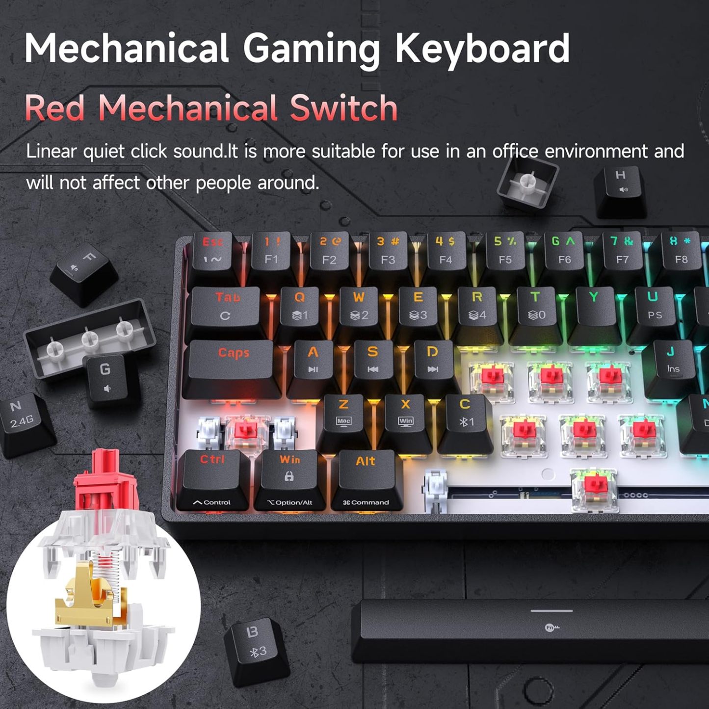 DIERYA T63 60% Wireless Mechanical Gaming Keyboard