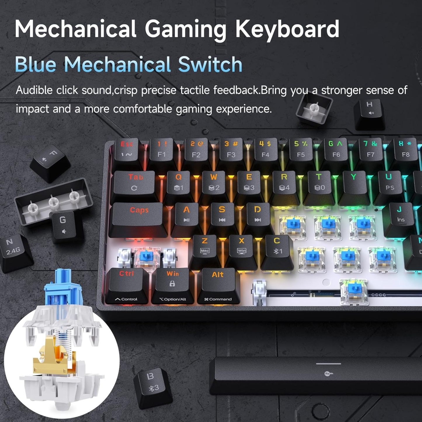 DIERYA T63 60% Wireless Mechanical Gaming Keyboard