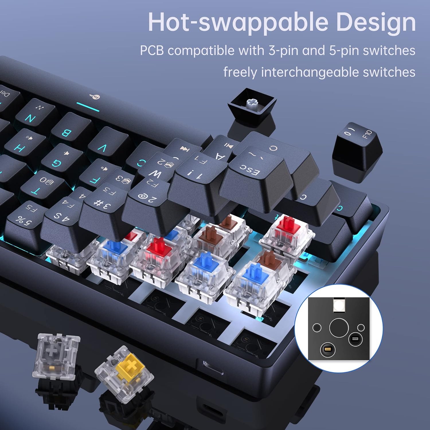 DIERYA DK61E Mechanical Gaming Keyboard