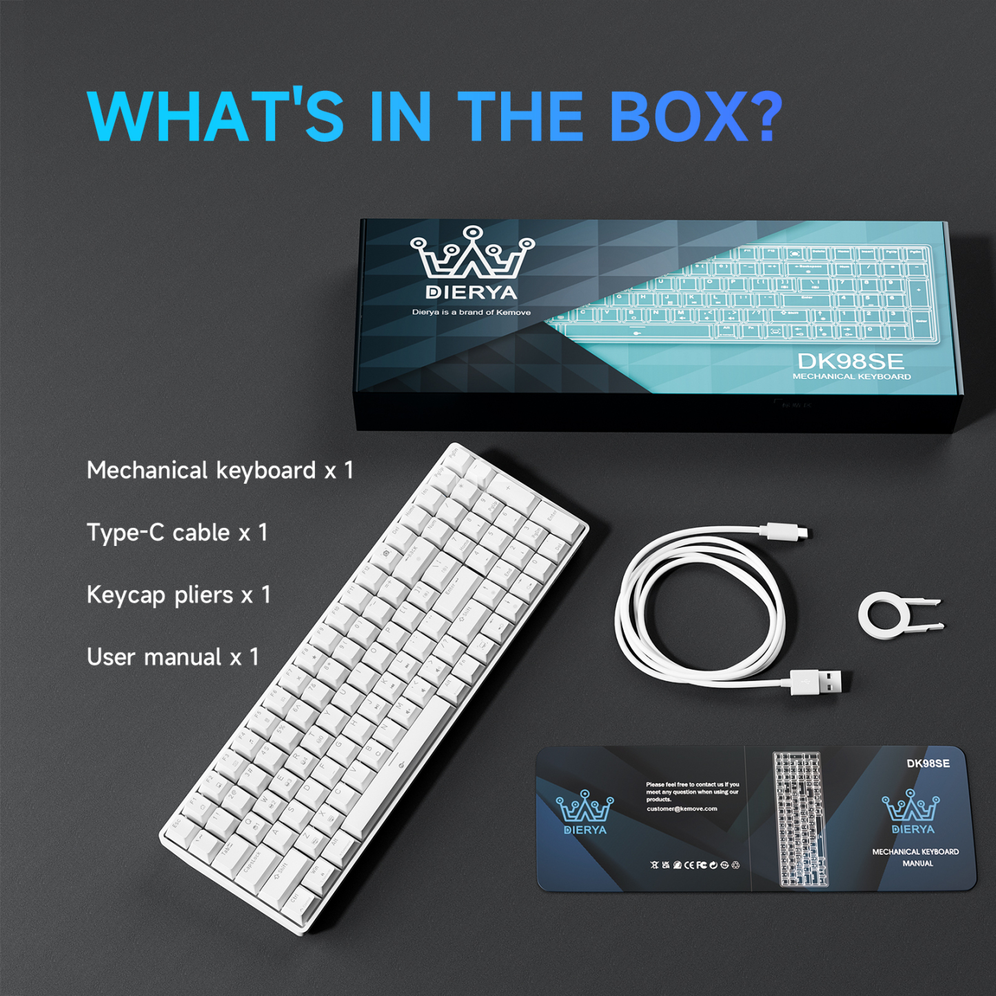 DIERYA DK98SE Gaming Keyboard