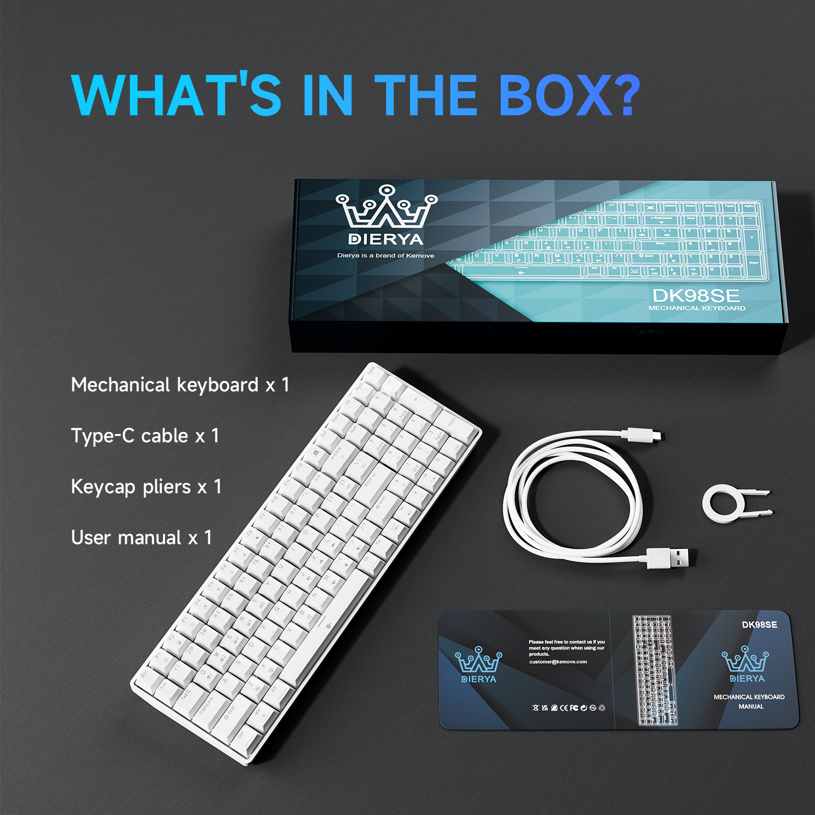 DIERYA DK98SE Gaming Keyboard