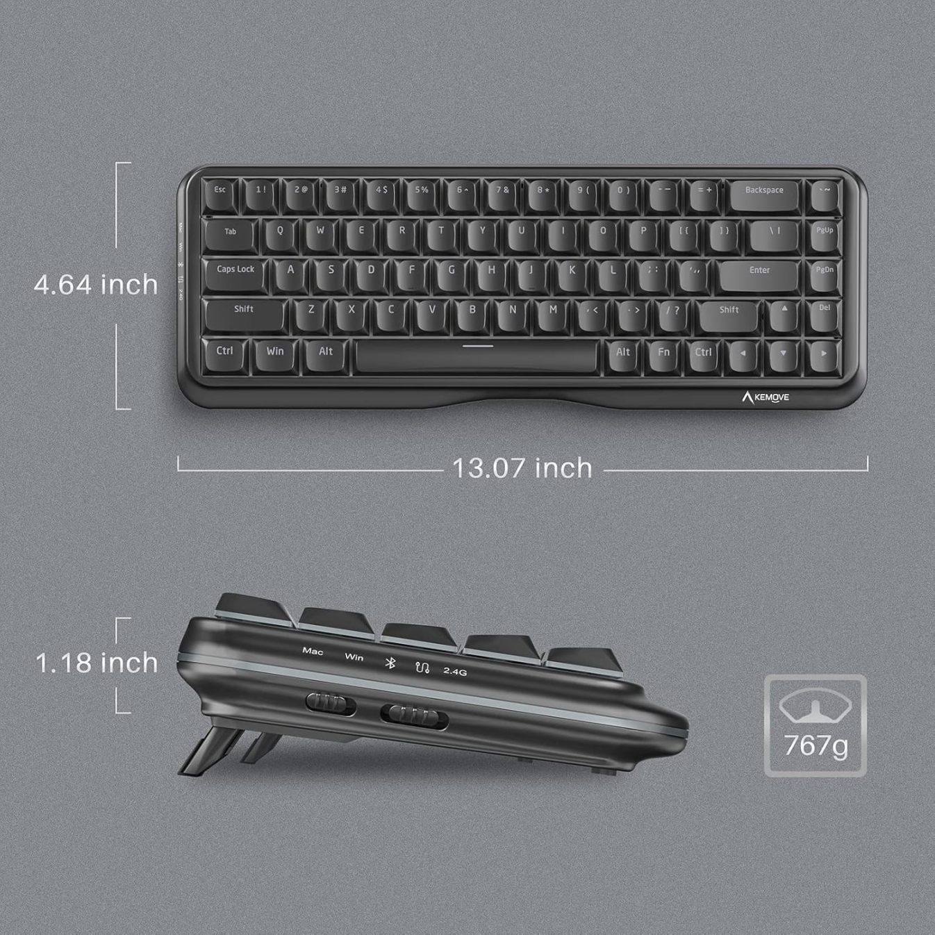 Kemove K68 Wireless Keyboard| 68 Keys Mechanical Keyboard – KEMOVE