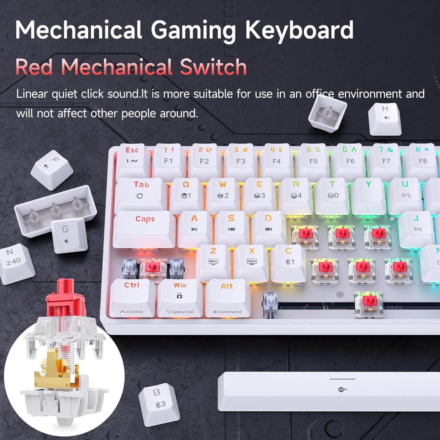 DIERYA T63 60% Wireless Mechanical Gaming Keyboard