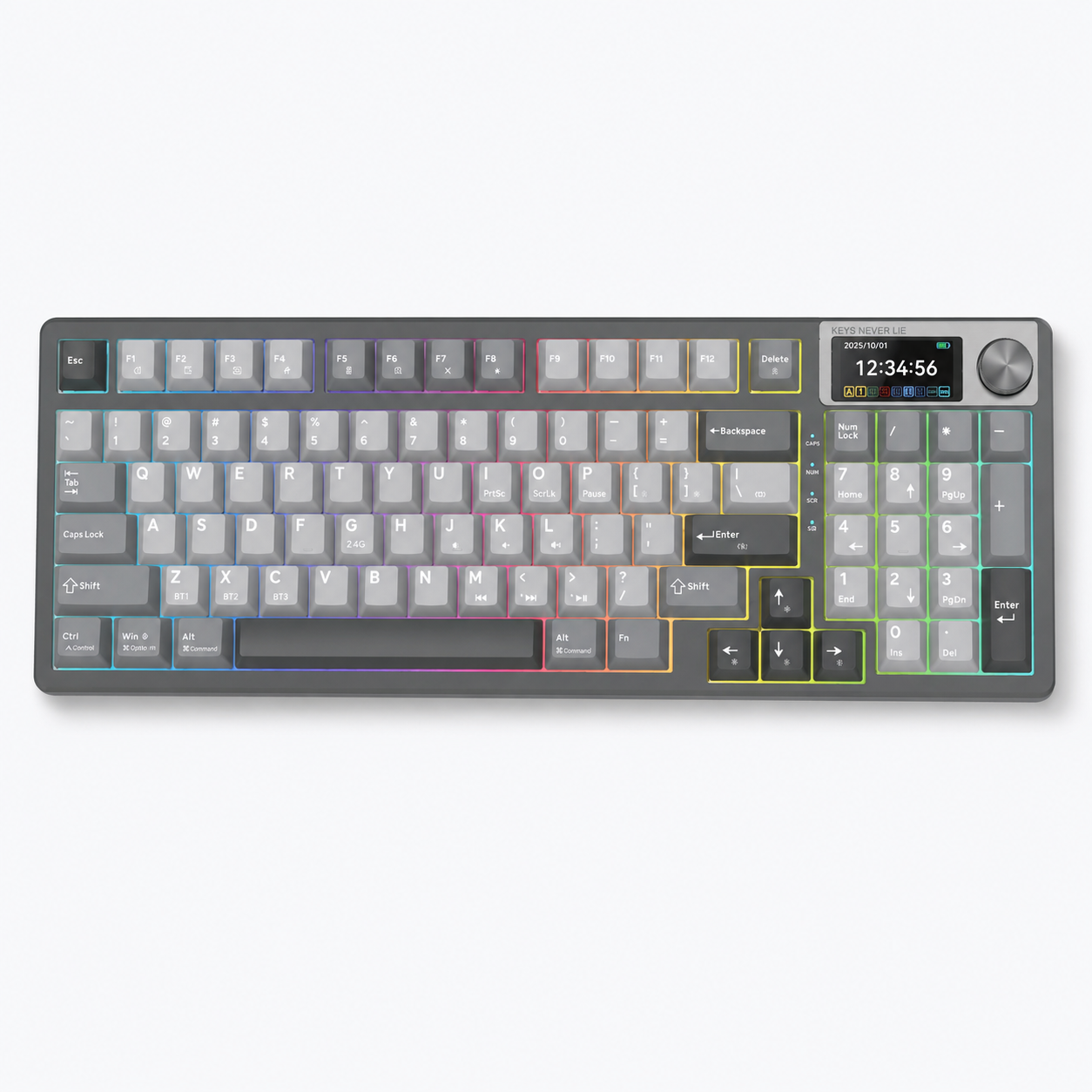 KEMOVE K94 Tri-Mode Gasket QMK/VIA Keyboard 