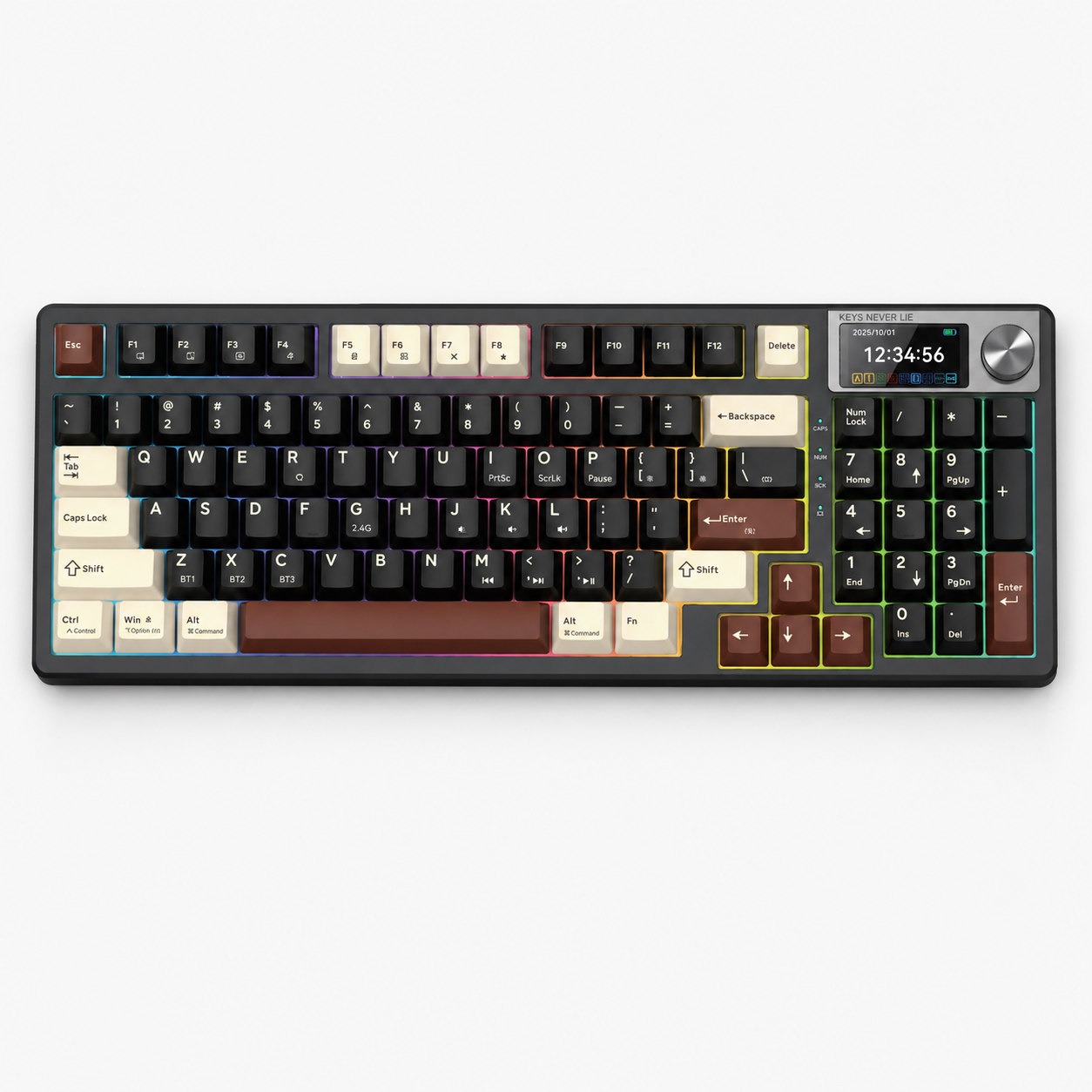KEMOVE K94 Tri-Mode Gasket QMK/VIA Keyboard 