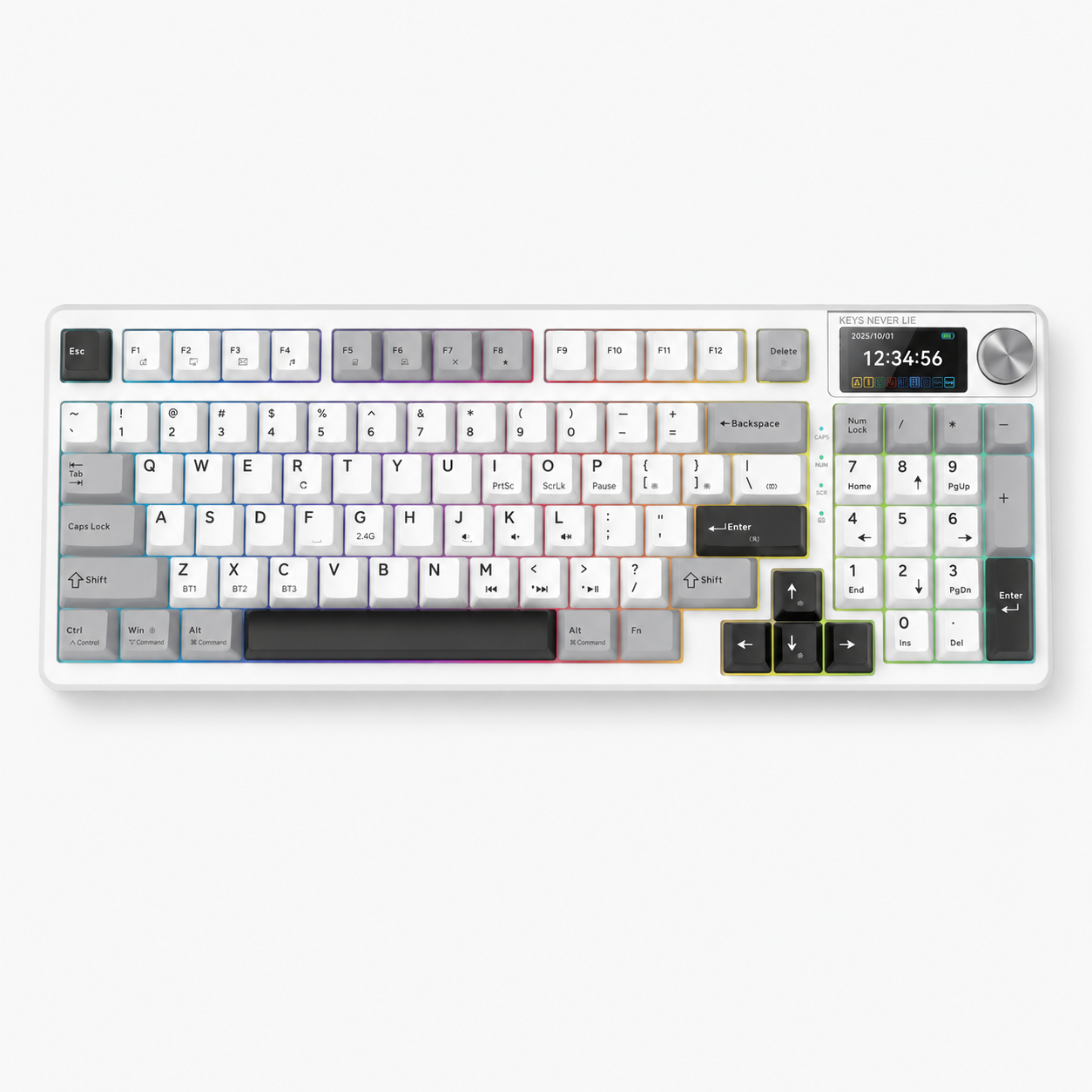 KEMOVE K94 Tri-Mode Gasket QMK/VIA Keyboard 