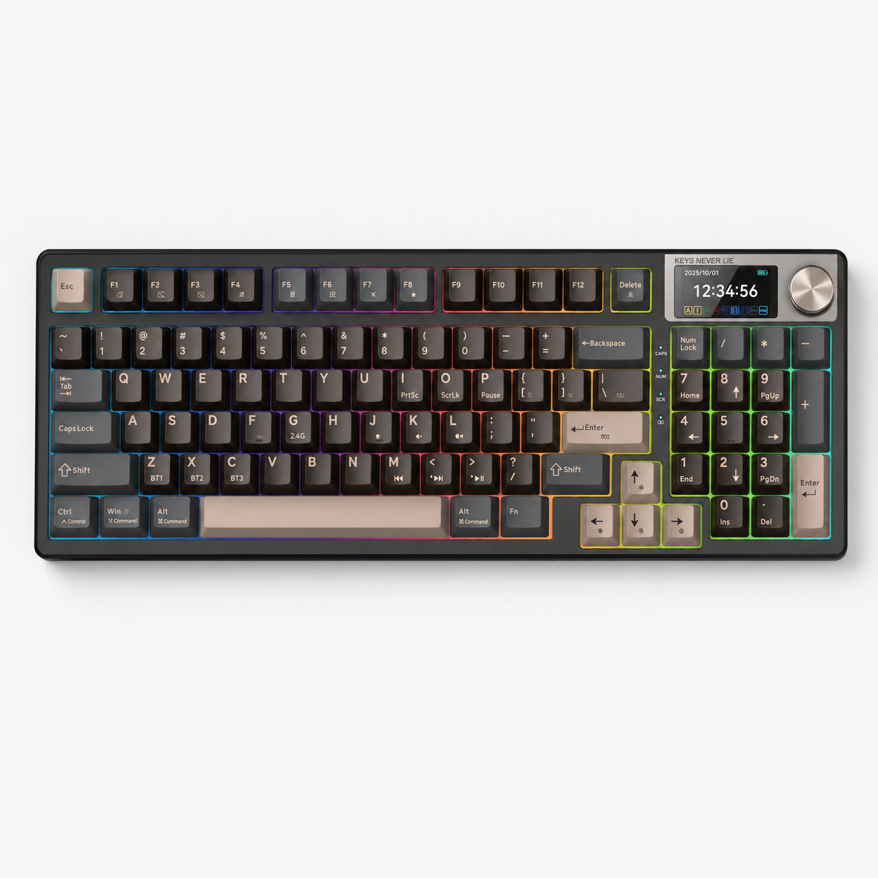 KEMOVE K94 Tri-Mode Gasket QMK/VIA Keyboard 