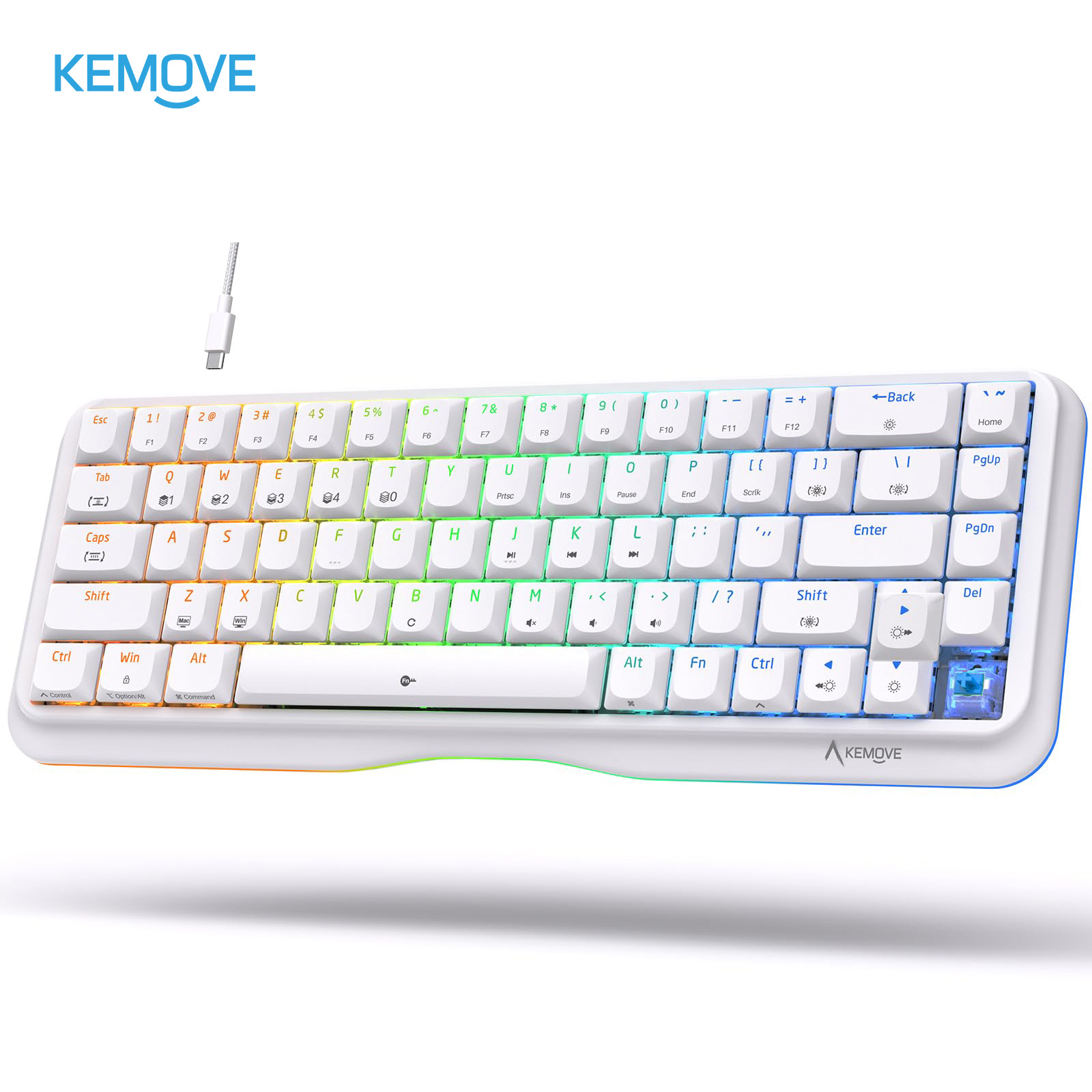KEMOVE K68se Angel Gaming Mechanical Keyboard