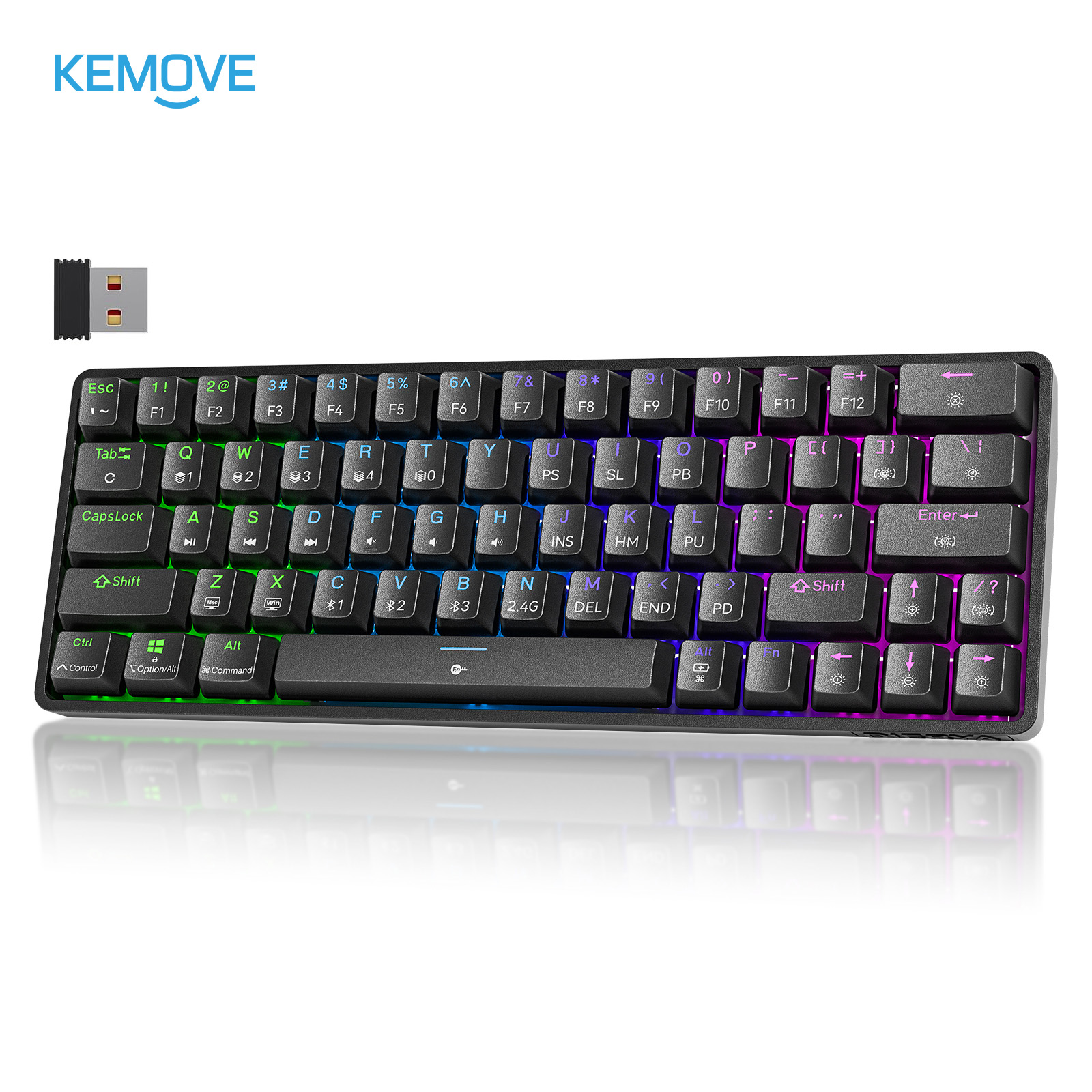 DIERYA T63 60% Wireless Mechanical Gaming Keyboard
