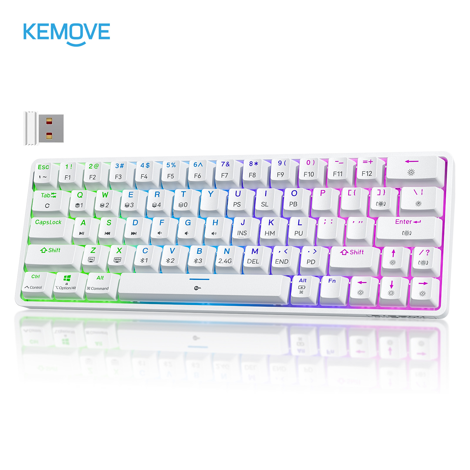 DIERYA T63 60% Wireless Mechanical Gaming Keyboard