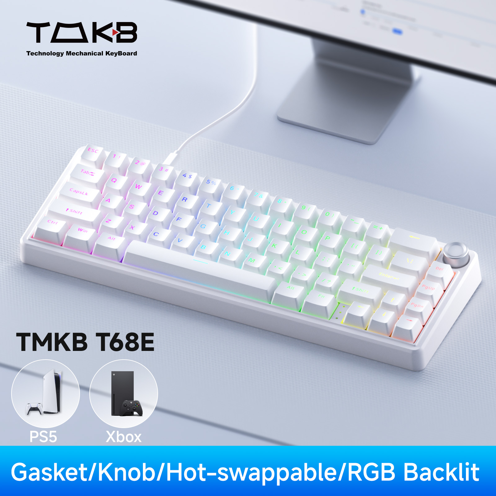 TMKB T68E Gasket Mechanical Keyboard