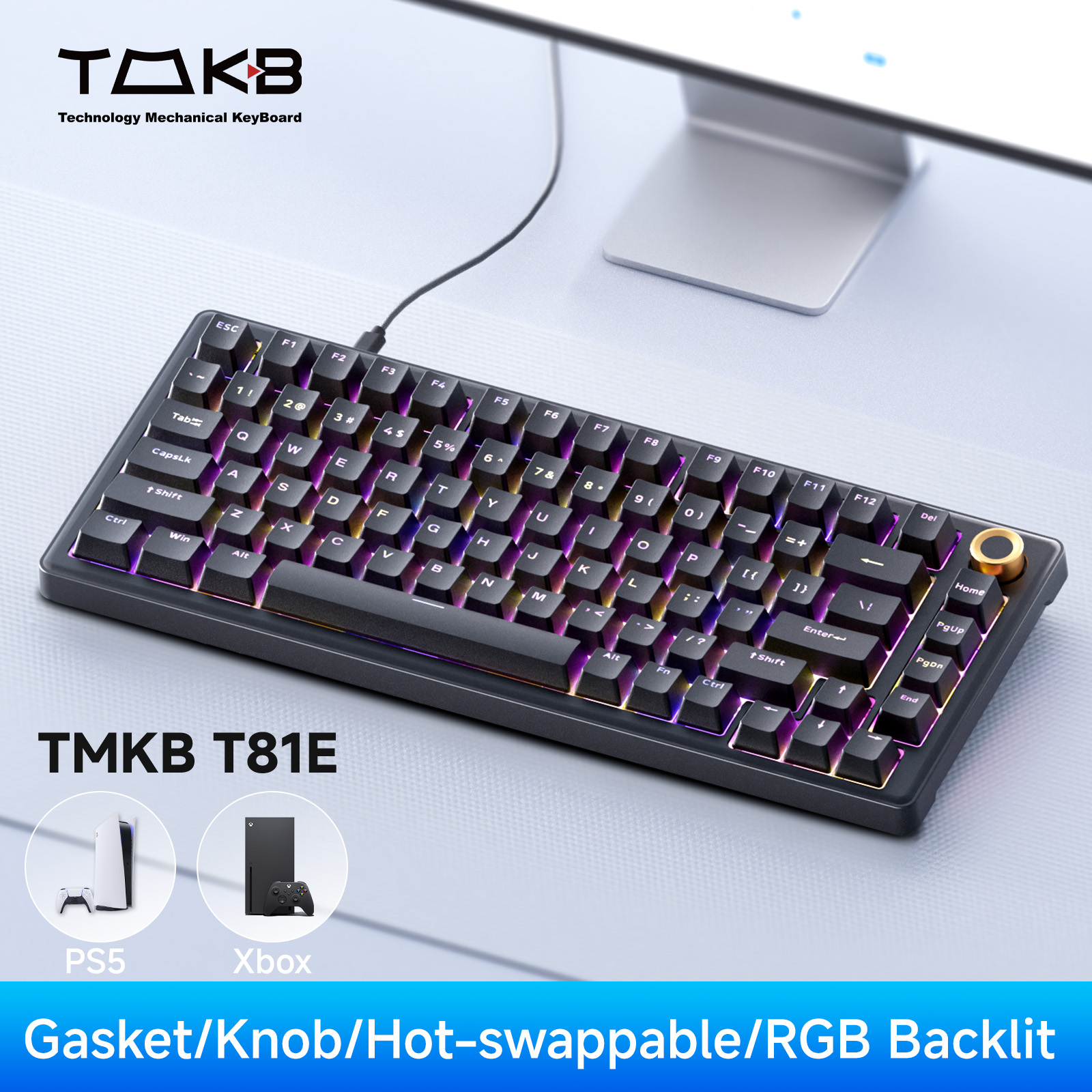TMKB T81E Gasket Mechanical Keyboard 