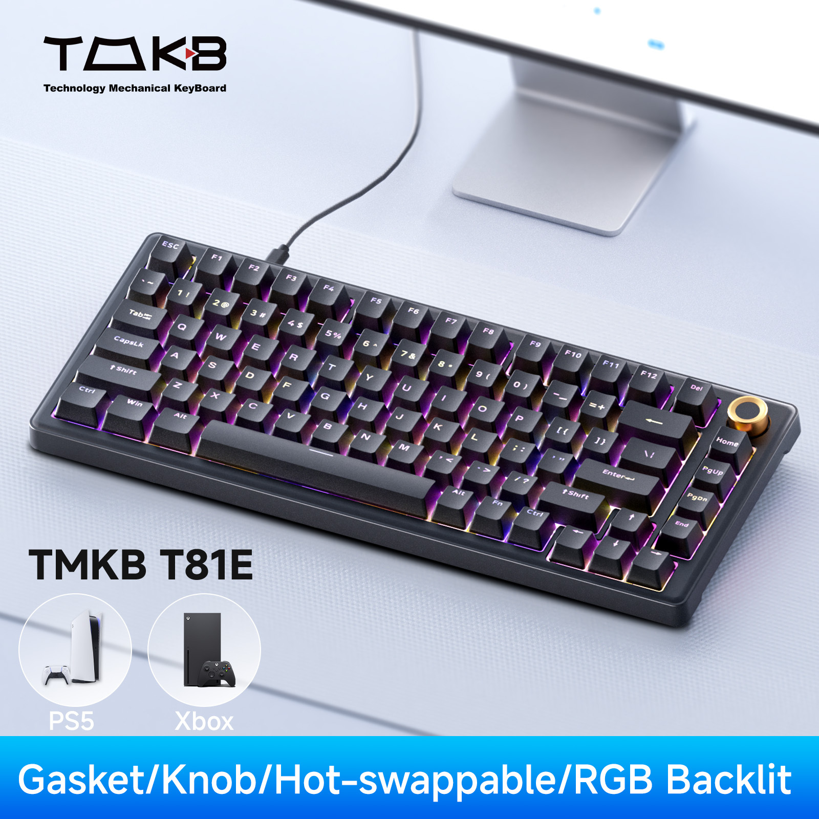TMKB T81E Gasket Mechanical Keyboard 