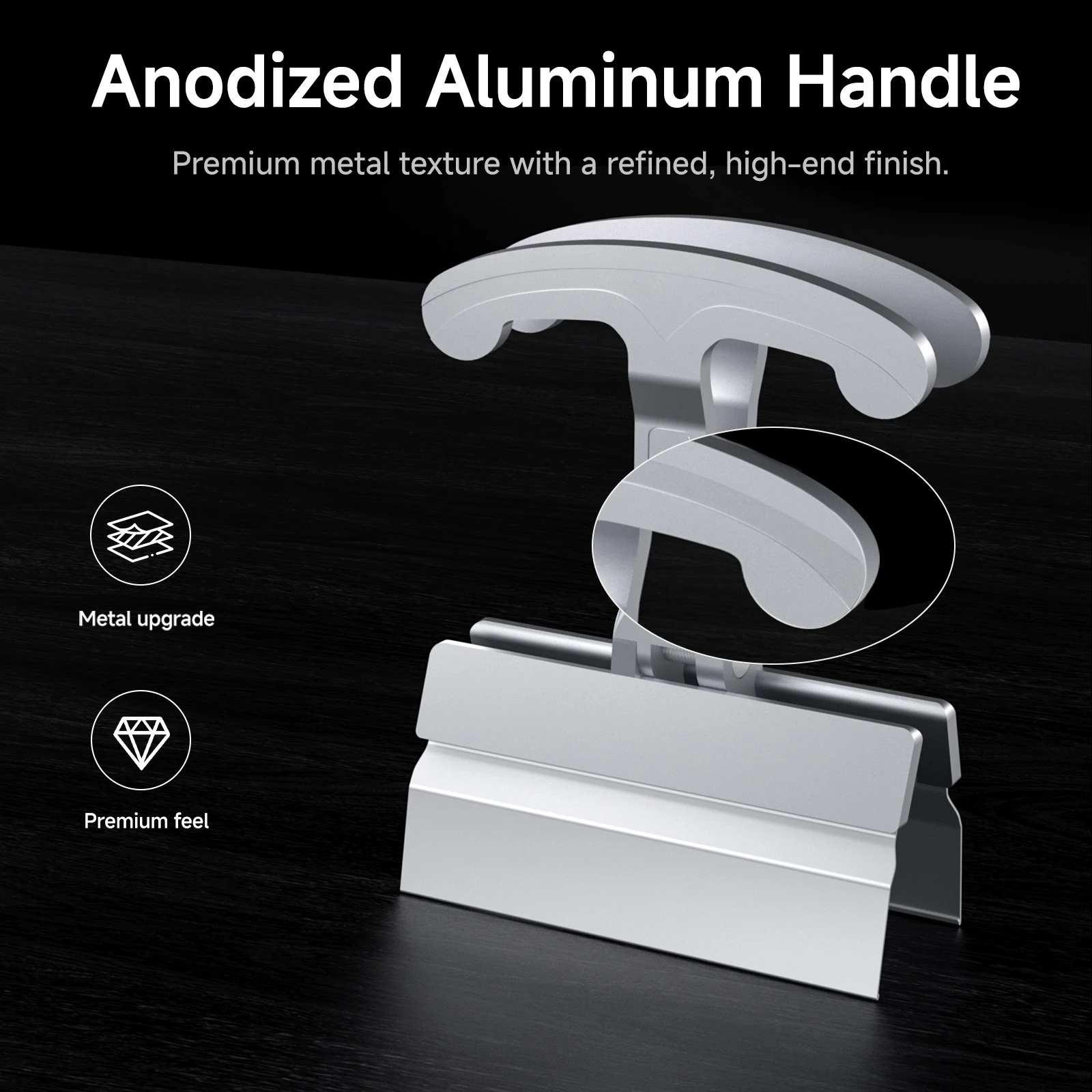 KEMOVE P11-V3 Keycap Puller, Anodized Aluminum, Pulls 4 Keycaps at Once