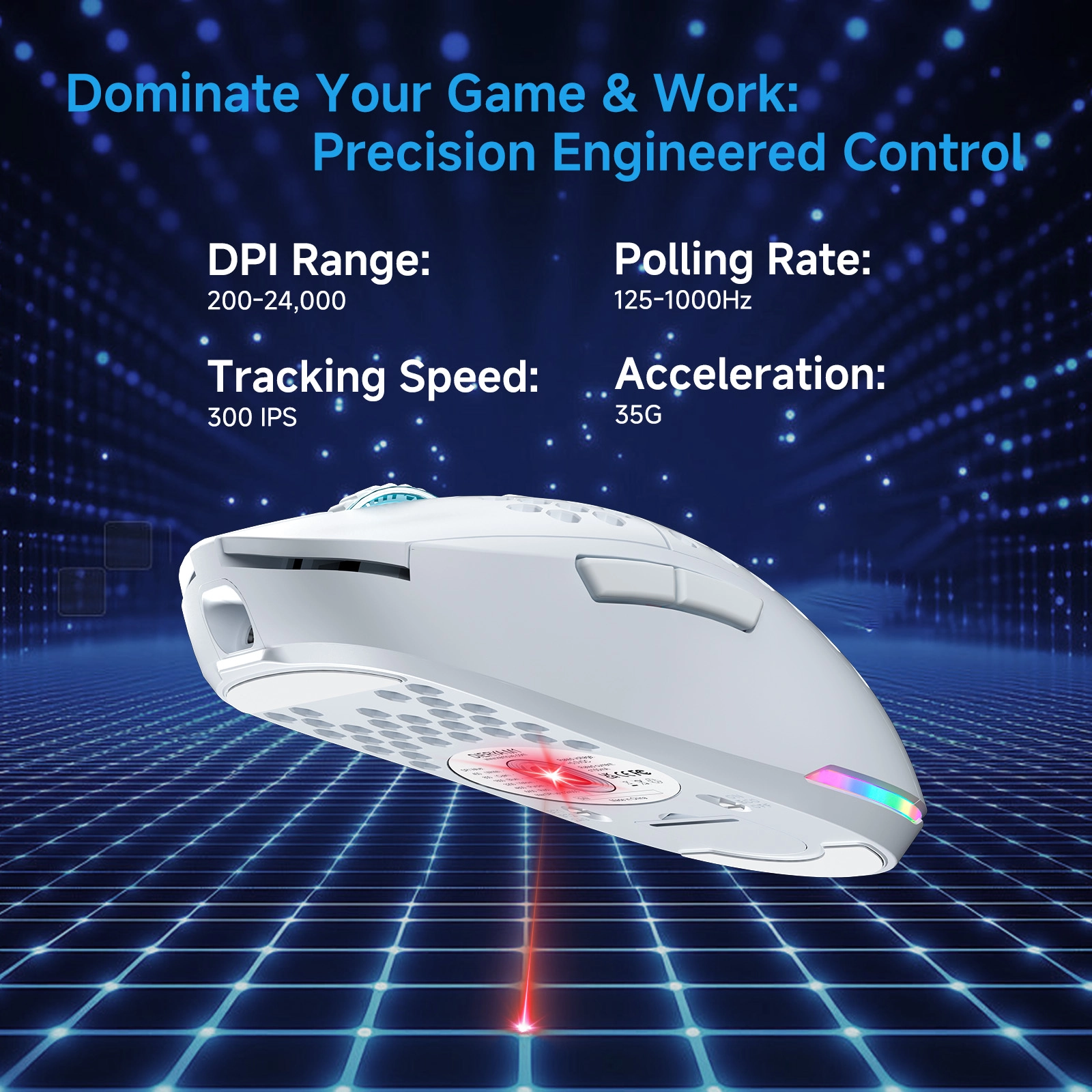 TMKB Falcon M1 Tri-Mode Wireless Gaming Mouse